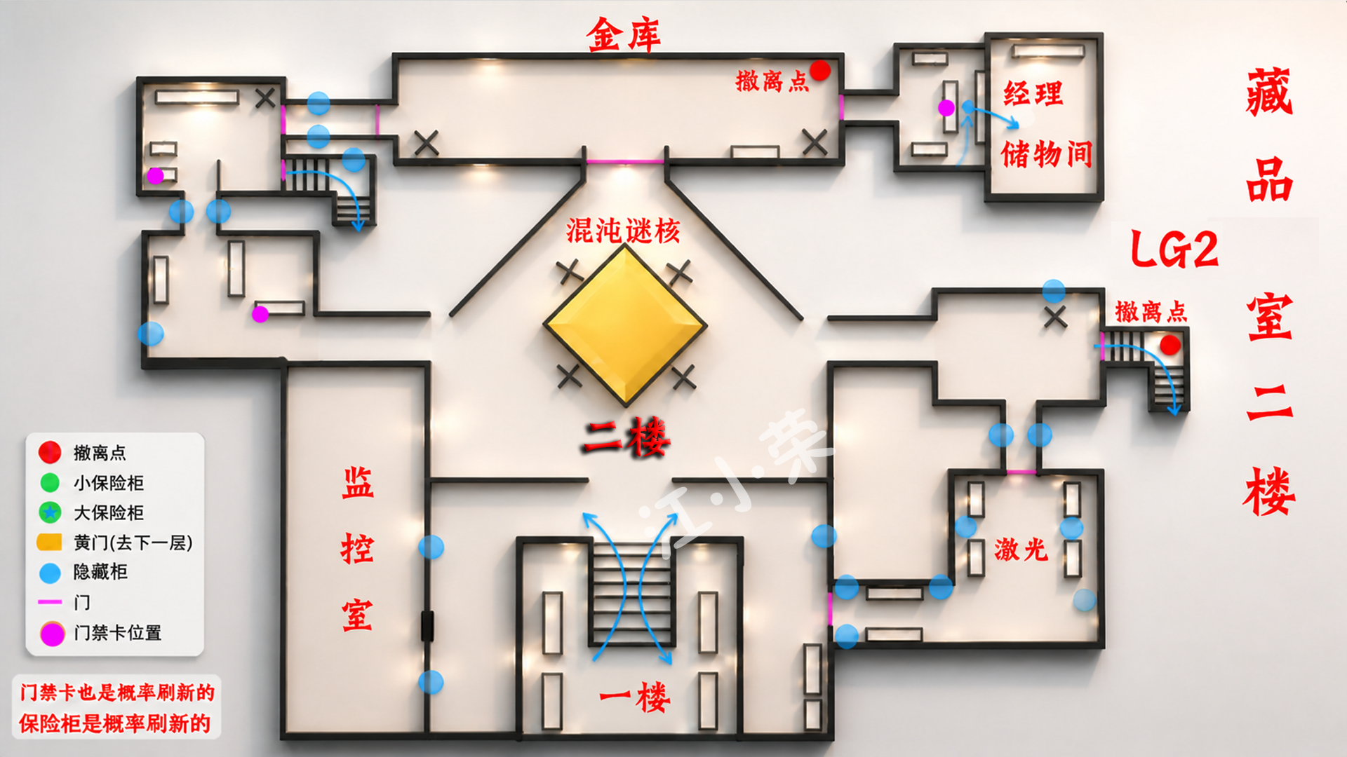 異環|粉爪大劫案 詳細地圖|NTE|Pink Paw Heist map – 渡里妮娜